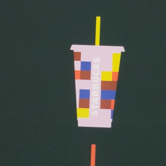 New Set of Reusable rare Starbucks venti 24 ounce cold cup set - Picture 4 of 11